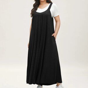 BloomChic Black Wide Leg Jumpsuit, New with Tags, Size XXXL  3X